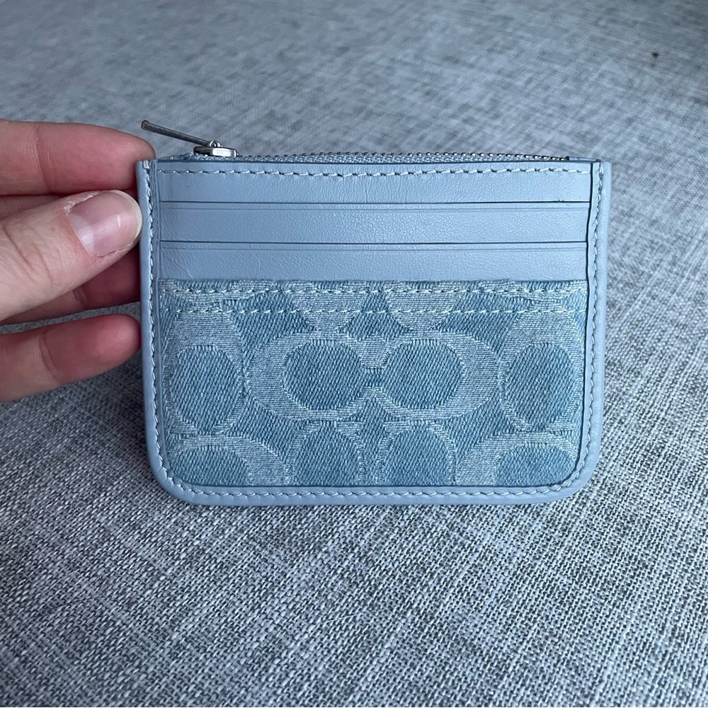 Coach Zip Card Case - Picture 2 of 5
